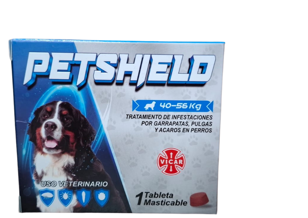 PETSHIELD 1400 MG (40-56) KG * 1 TAB